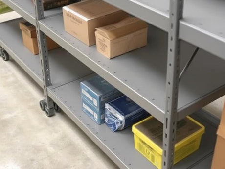 How to Put Wheels on Metal Shelving?