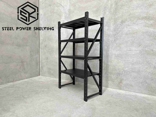 pulley system shelves