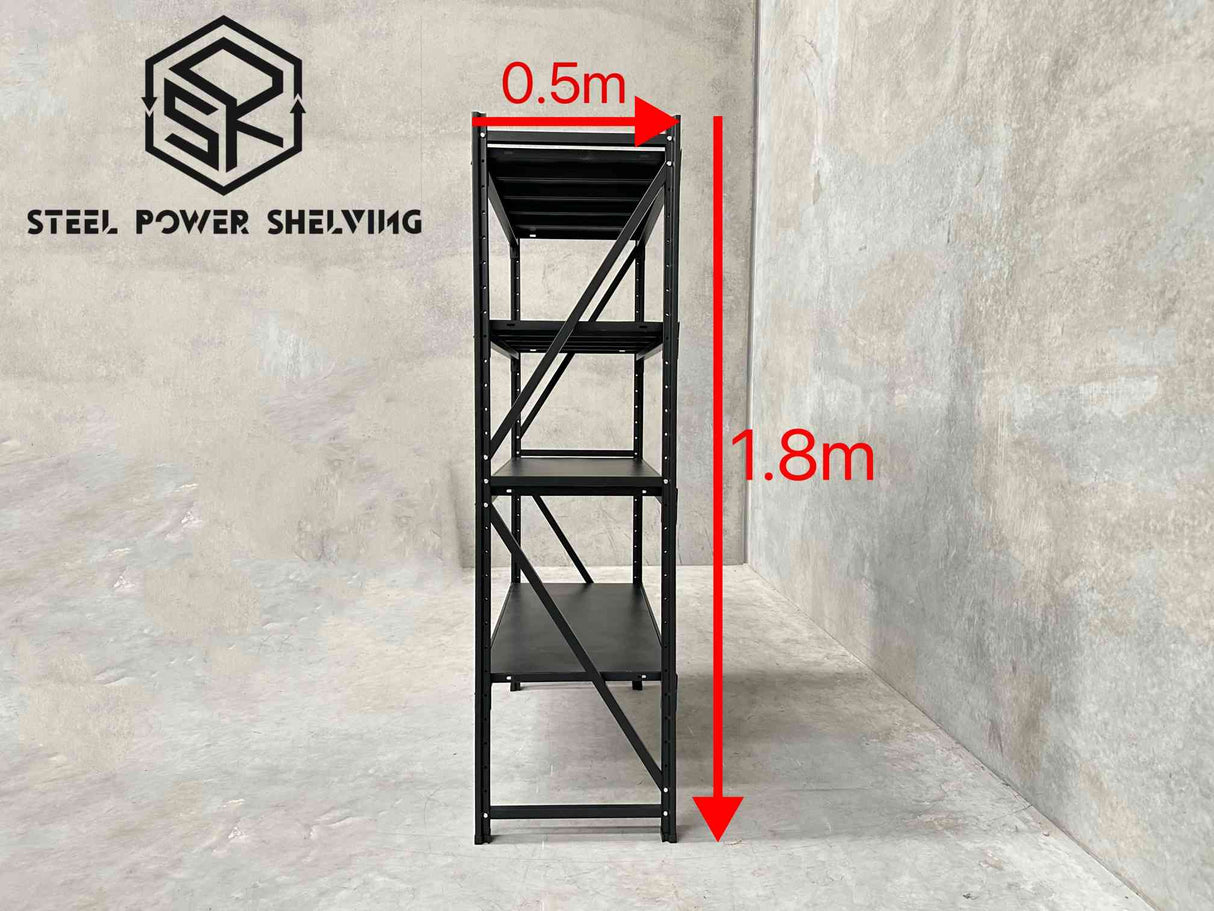 Shelf 1.8m(H)x1.2m(L)x0.5m(D)800kg