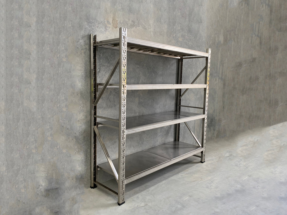Stainless Steel Shelving 2.0m(H)x2.0m(L)x0.6m(D) 1000kg Adjustable Garage Storage Shelf