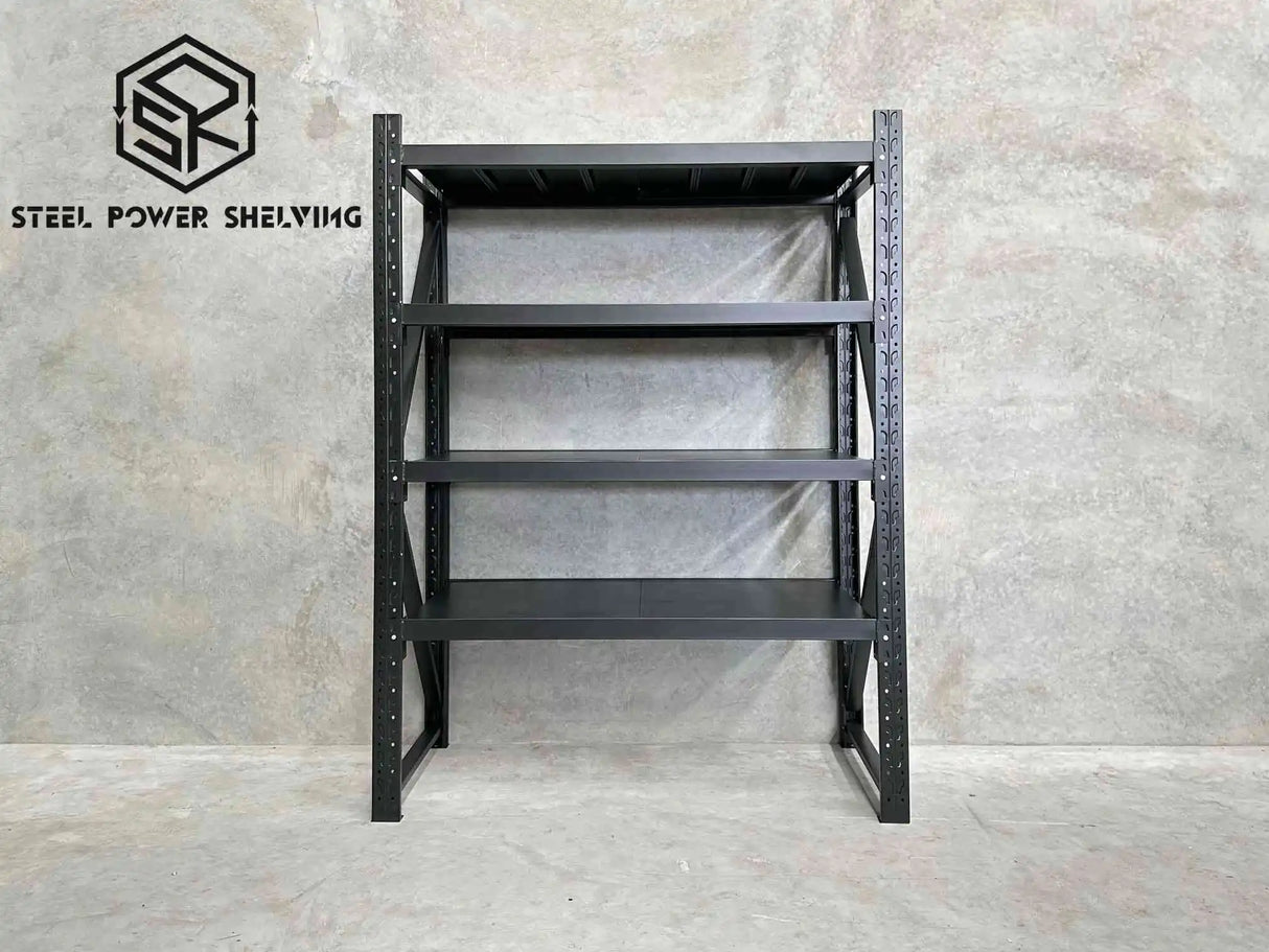 Garage Shelving 2.0m(H)x1.5m(L)x0.6m(D) 1200kg Metal Storage Rack Adjustable Shelves Garage Shelving 2.0m(H)x1.5m(L)x0.6m(D) 1200kg Metal Storage Rack Adjustable Shelves