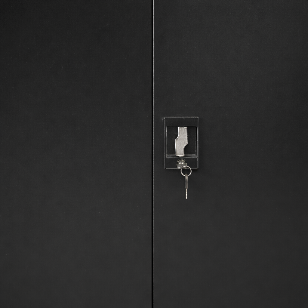 Tool Storage Cabinet – Drawer & Pegboard Storage