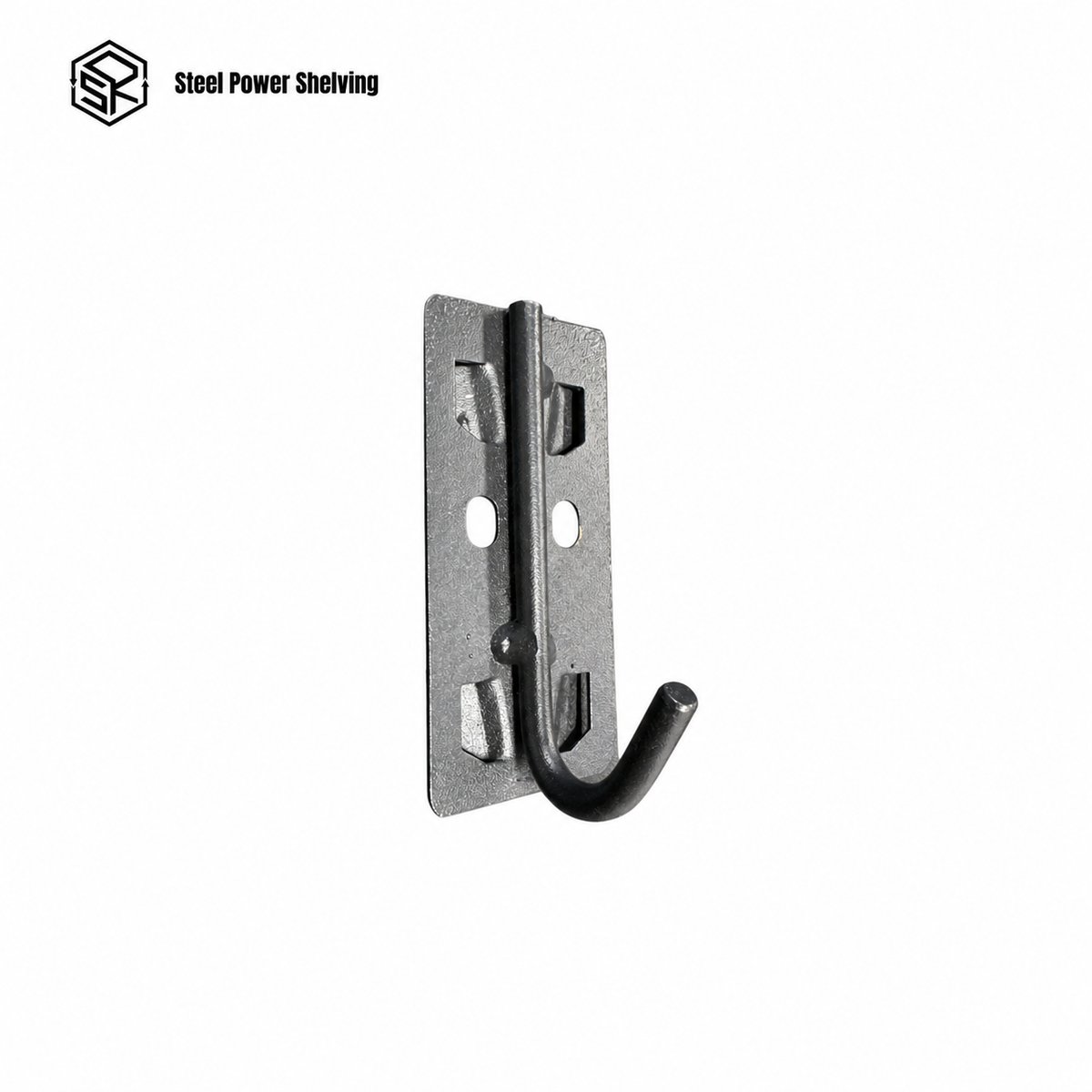 Steel Shelving Hook for Garage Storage Rack Systems