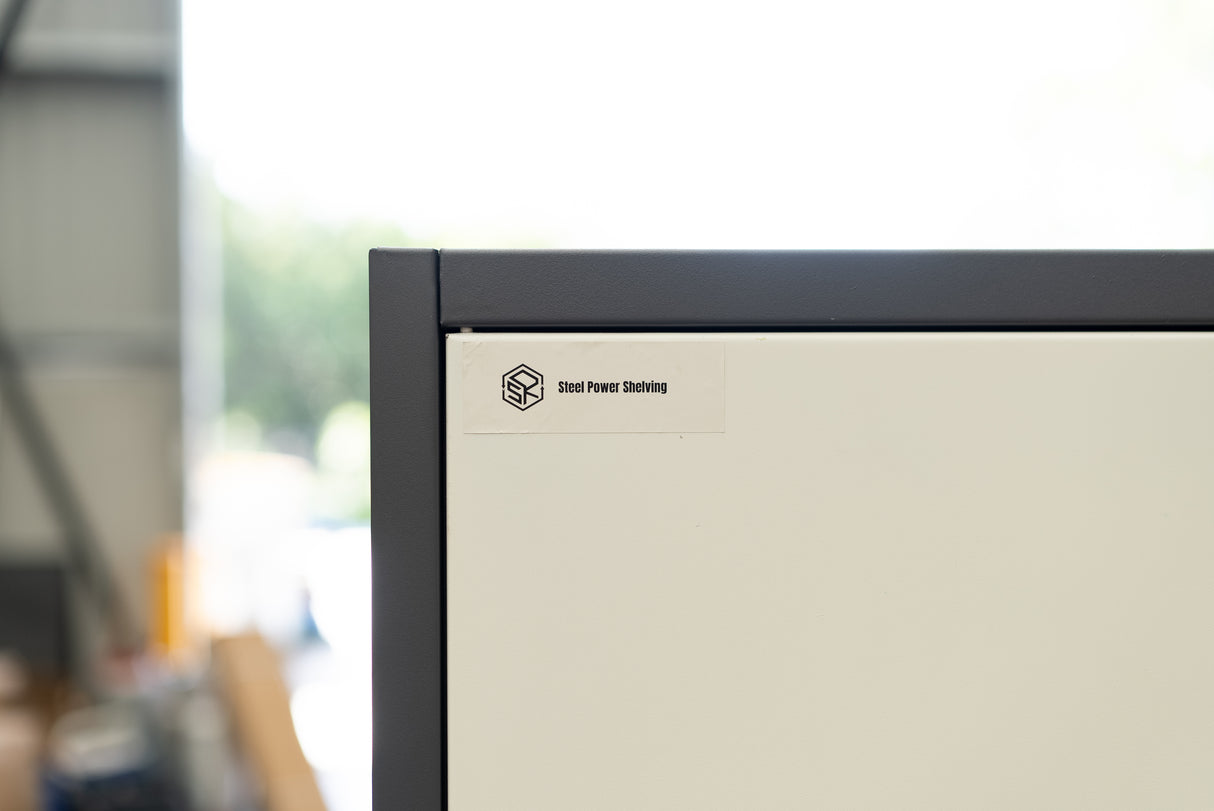 File cabinet Grey&white storage unit