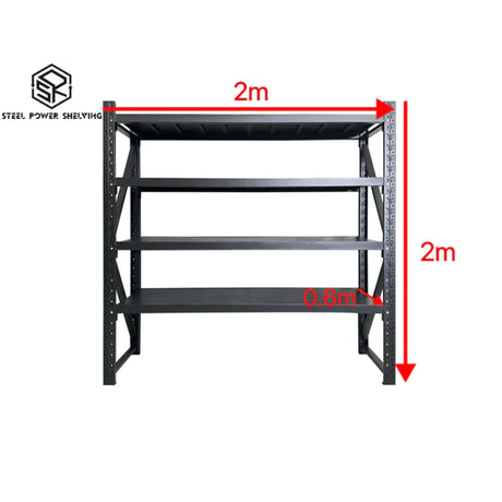 3 Tier Garage Shelving - SteelPowerShelving