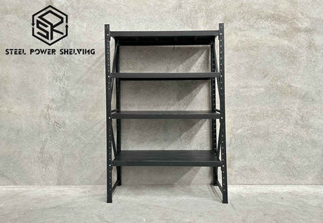 4-Tier Garage Shelving by SteelPowerShelving