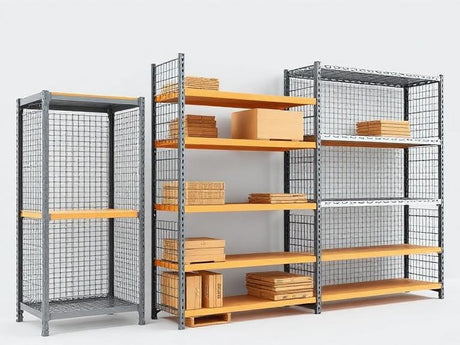 5 different types of heavy duty shelving