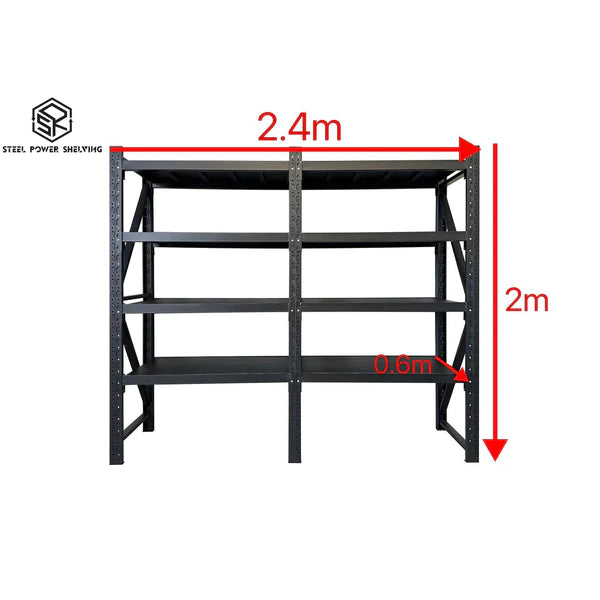 Heavy Duty Metal Shelving Units for Garage - Organize with Strength and Durability