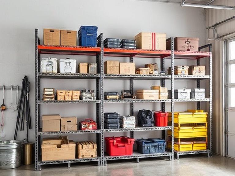 8 Best Heavy Duty Metal Shelving for Garage 2025