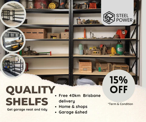 Steel Garage Shelving Unit: Unleash the Power of Steelpower Shelving