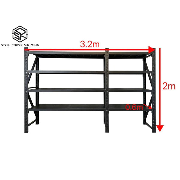 Shop Online for Garage Shelving and Storage Solutions at Steel Power Shelving