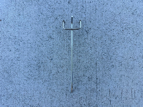 Heavy Duty Pegboard Hooks for Garage Workshop Tool Storage – 10cm 15cm 20cm (Silver & Black)