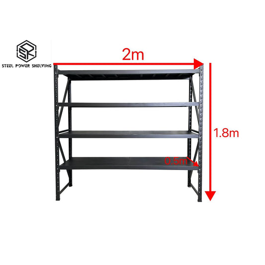 Shelf 1.8m(H)x2.0m(L)x0.5m(D)600kg
