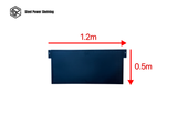 Steel Pegboard Panel 1.2m(L)x0.5m(H) for 0.6m Depth Garage Shelf with 5 Hooks