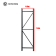 Light Duty Shelving Upright 1.8m x 0.5m – Storage Rack Frame