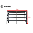 Longspan Shelving 1.8m(H)x3.0m(L)x0.6m(D) 2400kg Heavy Duty Garage Storage Adjustable Shelves