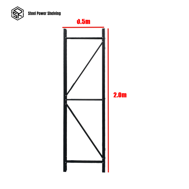 Light Duty Shelving Upright 2.0m x 0.5m – Storage Rack Frame