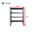 Garage Shelving 2.0m(H)x1.5m(L)x0.5m(D) 800kg Metal Storage Rack Adjustable Steel Shelves