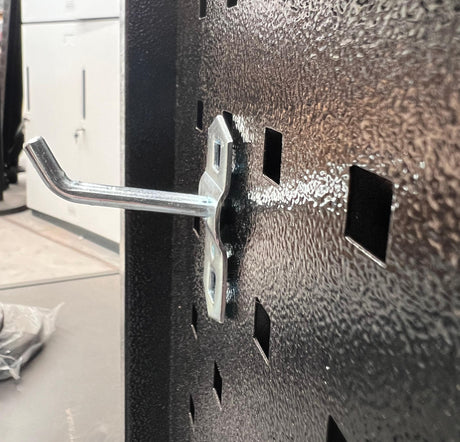 Pegboard Hook for Tool Trolley – Heavy Duty Metal Hook (Single / Pack Options)