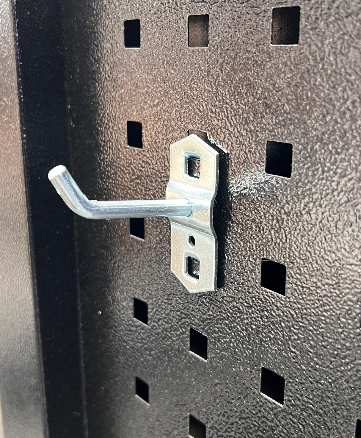 Pegboard Hook for Tool Trolley – Heavy Duty Metal Hook (Single / Pack Options)