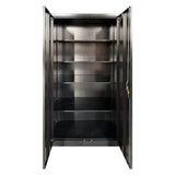 Heavy Duty File Cabinet Storage Unit 1.85m(H)x0.9m(L)x0.4m(D) Steel Cabinet