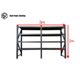 Longspan Shelving 2.0m(H)x3.0m(L)x0.6m(D) 2400kg Heavy Duty Storage Rack Adjustable Shelves
