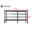 Garage Shelving 2.0m(H)x3.5m(L)x0.5m(D) 1600kg Storage Rack Connecting Adjustable Shelves