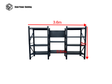 Garage Workbench with Pegboard 2.0m(H)x3.6m(L)x0.6m(D) 3000kg Storage Workstation Adjustable Shelves