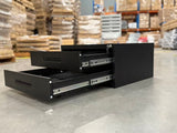 Metal Double Drawer Storage Unit (Lockable)
