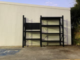 Heavy Duty Garage Workbench with Pegboard 2.0m(H)x2.7m(L)x0.6m(D) 1800kg Storage Shelving System