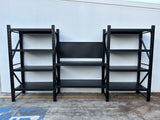 Heavy Duty Garage Workbench with Pegboard 2.0m(H)x3.9m(L)x0.6m(D) 3000kg Storage Shelving System