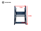 Heavy Duty Garage Workbench with Pegboard 2.4m(H)x1.5m(L)x0.6m(D) 600kg Storage Shelving System