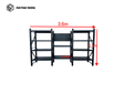 Heavy Duty Garage Workbench Workstation with Pegboard 2.4m(H)x3.6m(L)x0.6m(D) 3000kg
