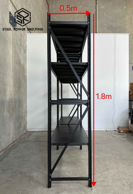 Shelf 1.8m(H)x2.4m(L)x0.5m(D)1200kg Connecting Shelving