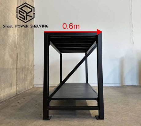 Steel Workbench 0.9m(H)x2.0m(L)x0.6m(D) 600kg Heavy Duty Garage Workshop Bench Steel Workbench 0.9m(H)x2.0m(L)x0.6m(D) 600kg Heavy Duty Garage Workshop Bench