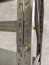 Stainless Steel Shelving 2.0m(H)x2.0m(L)x0.6m(D) 1000kg Adjustable Garage Storage Shelf