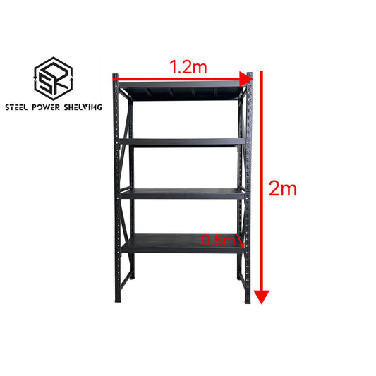 Shelf 2.0m(H)x1.2m(L)x0.5m(D)600kg