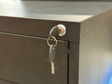 Metal Double Drawer Storage Unit (Lockable)