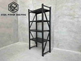 Garage Shelving 2.4m(H)x1.2m(L)x0.6m(D) 1200kg Storage Rack Adjustable Heavy Duty Shelves