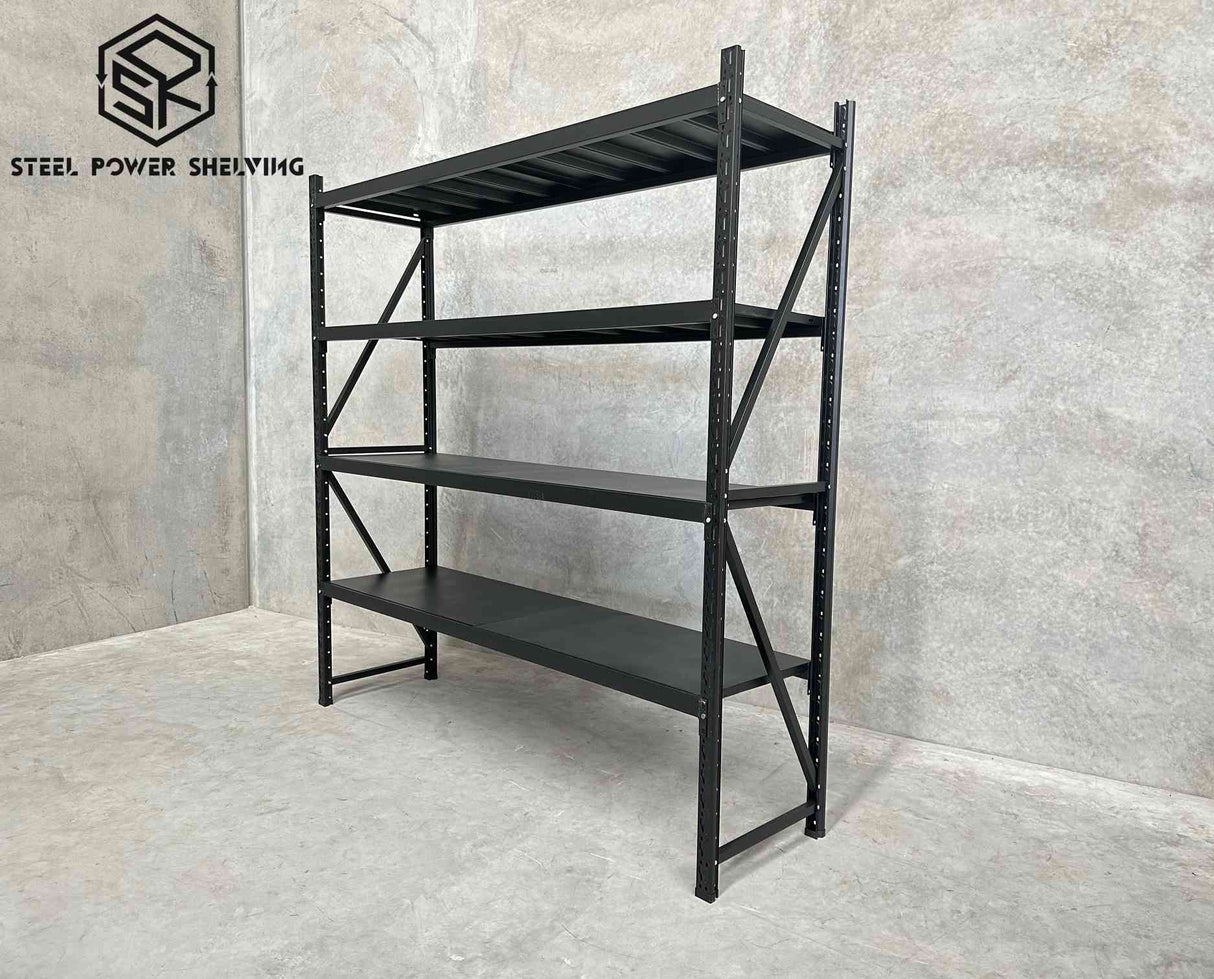 Garage Shelving 2.0m(H)x2.0m(L)x0.5m(D) 800kg Storage Rack Adjustable Shelves