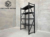 Garage Shelving 2.4m(H)x1.5m(L)x0.6m(D) 1200kg Storage Rack Adjustable Heavy Duty Shelves