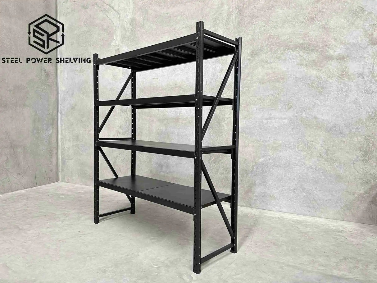 Garage Shelving 1.8m(H)x1.5m(L)x0.5m(D) 800kg Metal Storage Rack Adjustable Shelves Garage Shelving 1.8m(H)x1.5m(L)x0.5m(D) 800kg Metal Storage Rack Adjustable Shelves