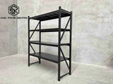 Garage Shelving 1.8m(H)x1.5m(L)x0.5m(D) 800kg Metal Storage Rack Adjustable Shelves Garage Shelving 1.8m(H)x1.5m(L)x0.5m(D) 800kg Metal Storage Rack Adjustable Shelves