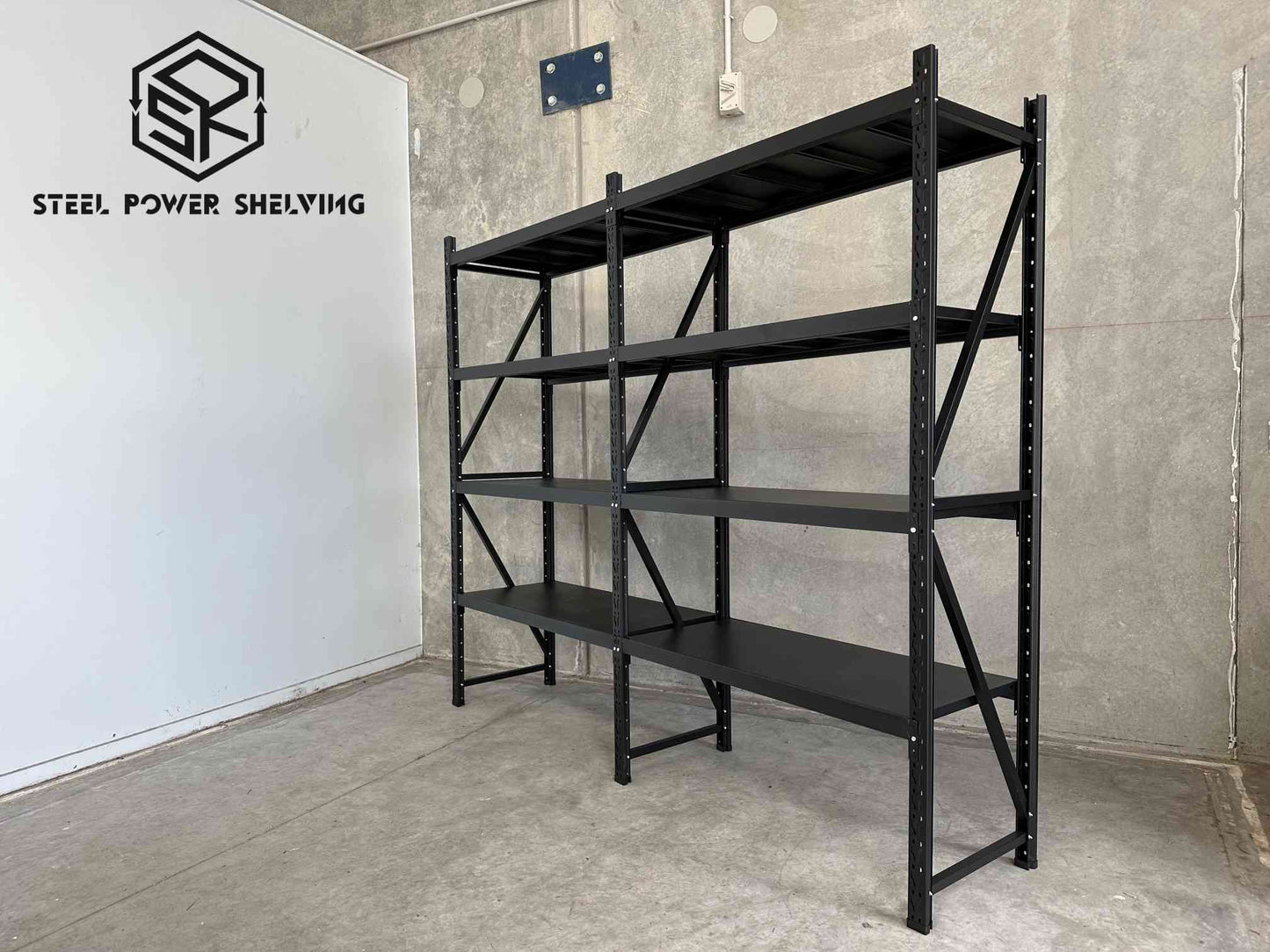 Shelf 2.0m(H)x2.4m(L)x0.5m(D)1200kg Connecting Shelving