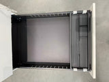 3 Drawer Mobile Pedestal Filing Cabinet – Lockable Office Drawer Unit with Wheels