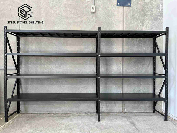 Steel Power Shelving Shelf 1.8m(H) x 3.5m(L) x 0.5m(D) 1200kg Connecting Shelving