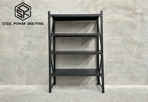 building wood shelves in garage