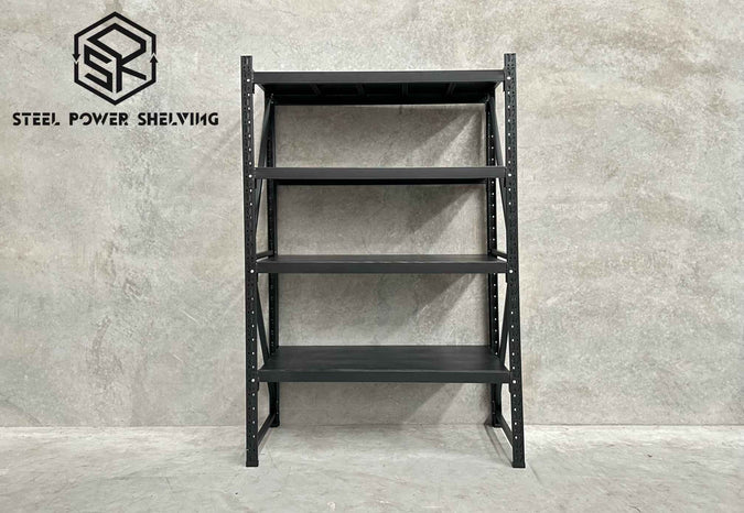 2. Idea 1: Compact Steel Power Shelving – 800kg Load Capacity