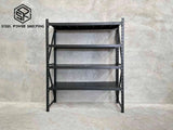 Garage Shelving 1.8m(H)x1.5m(L)x0.5m(D) 800kg Metal Storage Rack Adjustable Shelves Garage Shelving 1.8m(H)x1.5m(L)x0.5m(D) 800kg Metal Storage Rack Adjustable Shelves