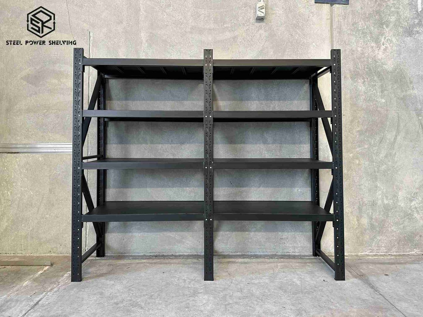 Shelf 1.8m(H)x2.4m(L)x0.6m(D)2000kg Longspan Shelving